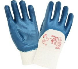 Перчатки 2Hands джерси/покрытие нитрилом 3/4, манжет резинка 0527-10 