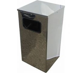 Урна Титан Мета Квадро-21 хром 4607078087313 