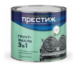 Грунт-эмаль по ржавчине Престиж белая 1,9 кг 6 22020 