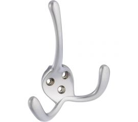 Мебельный крючок KERRON Д75 Ш102 В28, матовый хром KR 0140 SC 