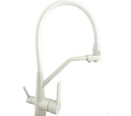 OUTE Смеситель для кухни с гибким съемным изливом и дополнительным выводом фильтра T603BK-341 