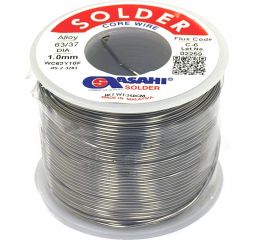 Припой (1 мм, 0.25 кг, Sn63/Pb37, С-6 водорастворимый флюс) ASAHI 00-00004280 