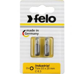 Бита крестовая Torx 30X25, 2 шт Felo 02630036 