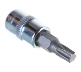 Насадка торцевая 1/4"DR с вставкой-битой T27 Ombra 114327 