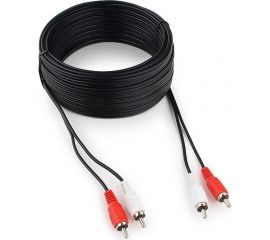 Аудио кабель Cablexpert 2xRCA/ 2xRCA, 15 м, CCA-2R2R-15M 