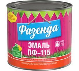 Эмаль Ленинградские краски Фазенда ПФ-115 сурик 2,7 кг 53841 
