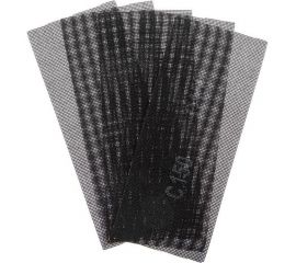 Сетка абразивная водостойкая PRO (5 шт; 115х280 мм; Р150; карбид кремния) TUNDRA 1857958 