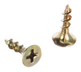 Саморез КРЕП-КОМП жёлтый цинк PH-2, по дереву 3,5х16 1500шт ждп1635ф 