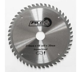 Диск пильный по дереву (210х30 мм; 48 зуб) Pilorama 502148 