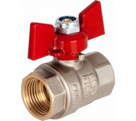 Шаровой кран KALDE полнопроходной, 1/2, вн/вн, ручка бабочка 0KV4816 