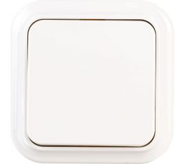 Выключатель Bylectrica 1-клавишная, открытая установка, 6А, серия ПРАЛЕСКА, А16-131 бежевый 