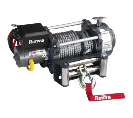RUNVA Лебёдка электрическая индустр. 12V 15000 lbs 6800 кг EWN15000U 