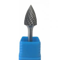 Борфреза гиперболическая с точечным торцом (12х25х8х70 мм; ВК8) ИНСТУЛС 00001425071 