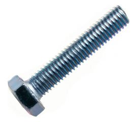 Болт с шестигранной головкой Метизный двор 8x40 DIN 933. 3 шт. 4607173906045 