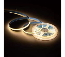 Светодиодная лента Apeyron 24В, 10Вт/м, COB, 528д/м, IP20, 900Лм/м, подложка 8мм, 5м, теплый белый 00-377 