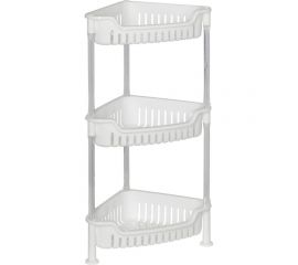 Угловая трехэтажная этажерка FIXSEN 