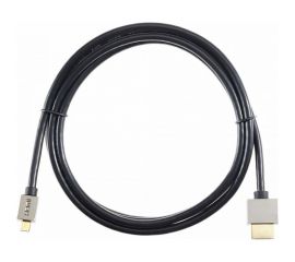 Кабель VCOM HDMI-19M - Micro HDMI-19M ver 2.0+3D/Ethernet, 1m, металлические разъемы CG506AD-1M 