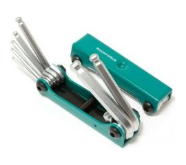 Набор ключей TORX ROCKFORCE складной, 8 предметов T9, T10, T15, T20, T25, T27, T30, T40 RF-5083TF 