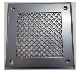 Вентиляционная решетка металлическая на саморезах 150x150 мм ООО Вентмаркет VRC00150S6 