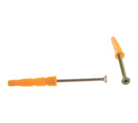 Пакет универсальный дюбель Метизный двор 8х52мм + шуруп 5,0х50мм 8 шт. 4607173902481 