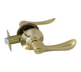 Межкомнатная защелка ISPARUS ISP ЗВ3-03 матовое золото фикс. 16948 