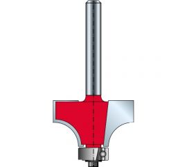 Фреза полукруглая вогнутая с подшипником (22.2х12.7х54.9 мм; R4.8 мм; Z2; хвостовик 8 мм) FREUD PRO 34-10808 