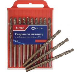 Сверло по металлу с кобальтом (10 шт; 2.7х33х61 мм) CUTOP 48-27-10 