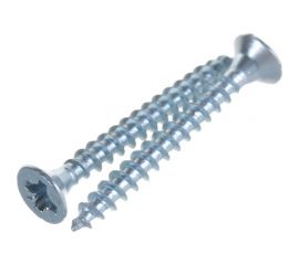 Потайной универсальный шуруп Метизный двор 3,5x30, белый, 30 шт. 4690441018946 