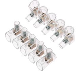 Концевой винтовой изолированный зажим КЗВИ 4 мм 5х1 20 шт REXANT 07-5702 