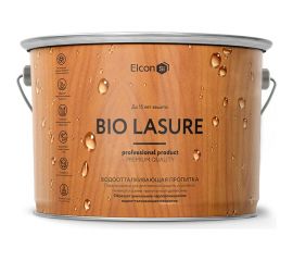 Водоотталкивающая пропитка Elcon Bio Lasure для защиты дерева до 15 лет, антисептик для дерева наружных и внутренних работ (бесцветная; 2 л) 00-00461954 