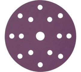 Круг шлифовальный Purple PP627 (150 мм; 15 отверстий; Р40; 50 шт) Hanko PP627.150.15.0040 