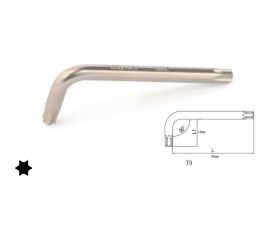 Г-образный ключ TORX Т9 IZELTAS 4910220009 