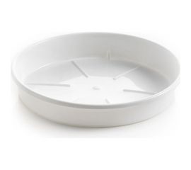 Поддон Teraplast PLATO диам. 14 см, высота 2.3 см, белый 08086014022 