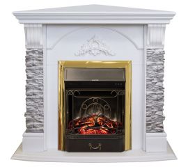 RealFlame Электрический камин Pallas Corner GR STD WT+Majestic BR 10015321 