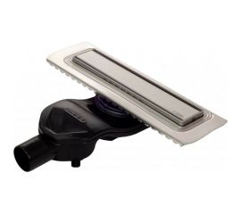 BERGES Желоб водосток напольный B1 Keramik 400 S-сифон D50 H60 боковой выпуск 42 l/ m 090115 