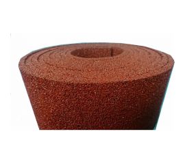 ООО АМОРТЕКС Покрытие из резиновой крошки 1500x3000x10мм цвет красный 0043 