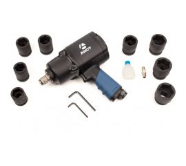 AIST Пневмогайковерт 34" 1630Нм с набором головок 90150013-1 00-00016721 