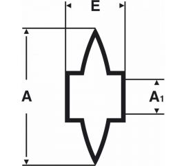 VIRAX Нож роликовый по нерж/стали для труборезов арт.:210110, 210125, 210130 ком 5шт 210123 
