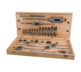 Ruko Набор метчиков и плашек G 1/8-1.0 HSS-G 28пр 245074 