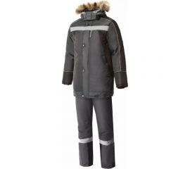 СОЮЗСПЕЦОДЕЖДА Костюм Ямал утепл. тк.Оксфорд темно-серый/черный, р. 64-66 рост 170-176 2000000054605 