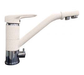 GranFest GF Смеситель с краном питьевой воды D-40mm белый 2624-1 бел 