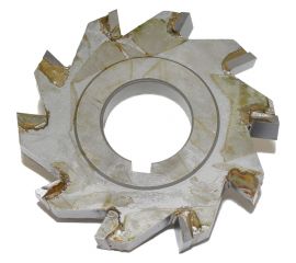 CNIC Фреза дисковая 3-х сторонняя 160x12x40, Z=16 Т15К6 с разнонаправл.зубьями 33809 