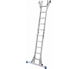 KRAUSE STABILO Шарнирная телескопическая стремянка, 4x4 перекладины 133977 