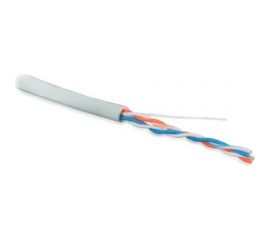 Hyperline Кабель витая пара UUTP2-C5-S24-IN-PVC-GY 500м 42053 