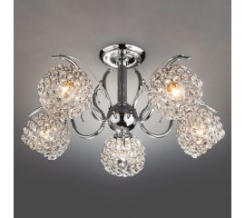 Eurosvet 7777 5 потолочный светильник хром 00000080092 