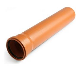 ХЕМКОР Труба НПВХ наружной канализации SN 8 400x3000 мм 1491053 