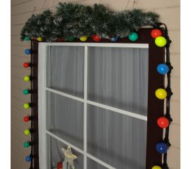 Luazon НИТЬ, 100 м. IP65, ""Белт Лайт"" Н.Т. 5 жил, шаг 15 см, Е27, чейзинг, КАУЧУК 2580621 