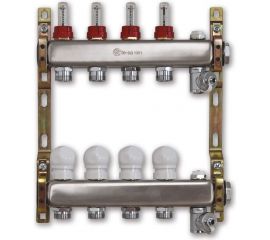 TE-SA Коллектор в сборе 1 9 выходов под евроконус с расходомерами 220ATT2-06-09D 