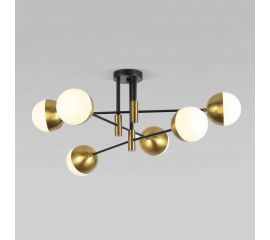 Eurosvet 70129 6 потолочный светильник латунь a057072 