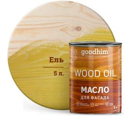 Goodhim Масло для фасада ель, 5 л. 88631 